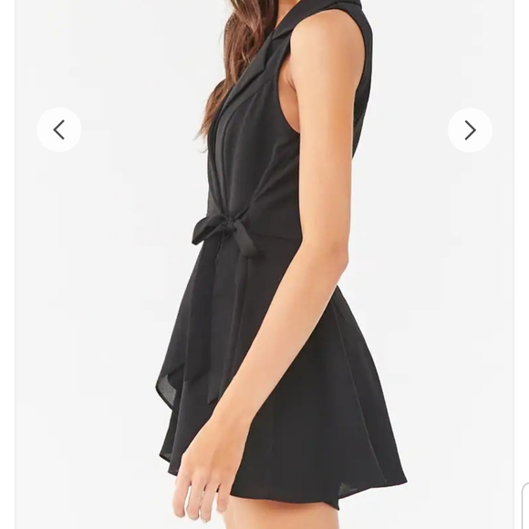 Forever 21 black romper S - Picture 2 of 6